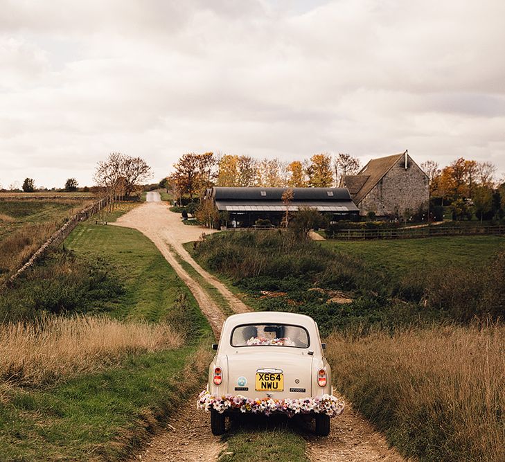 Stylish Autumnal Wedding At Stone Barn Cotwolds With Bride In Jesus Peiro