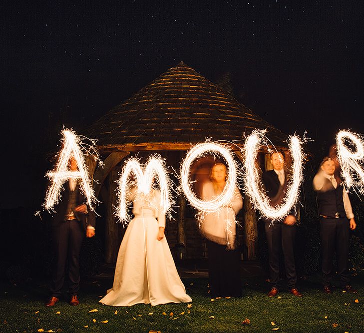 Stylish Autumnal Wedding At Stone Barn Cotwolds With Bride In Jesus Peiro