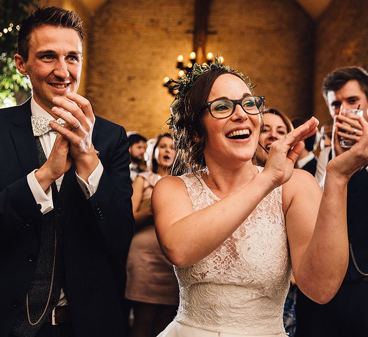 Stylish Autumnal Wedding At Stone Barn Cotwolds With Bride In Jesus Peiro