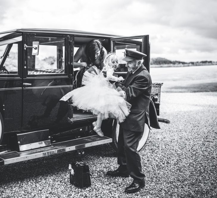 Adorable Flower Girl In Tutu