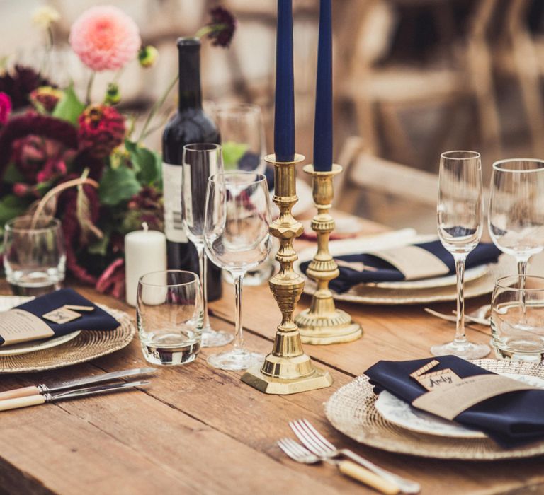 Sumptuous Autumnal Wedding Decor