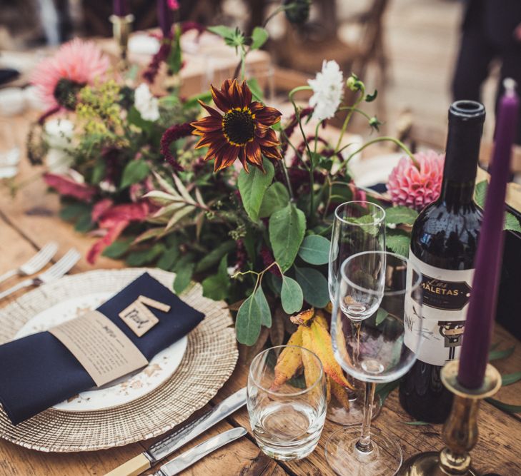 Sumptuous Autumnal Wedding Decor