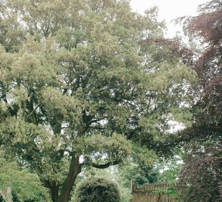 Outdoor Pastel Country Garden Wedding at Barnsley House in Cirencester | M and J Photography | Motion Farm Wedding Films