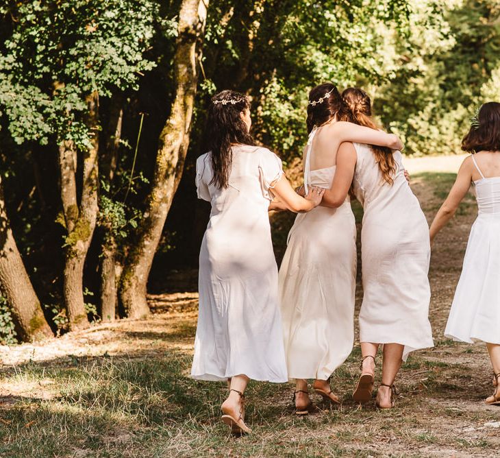 Beautiful relaxed Bridesmaid style.