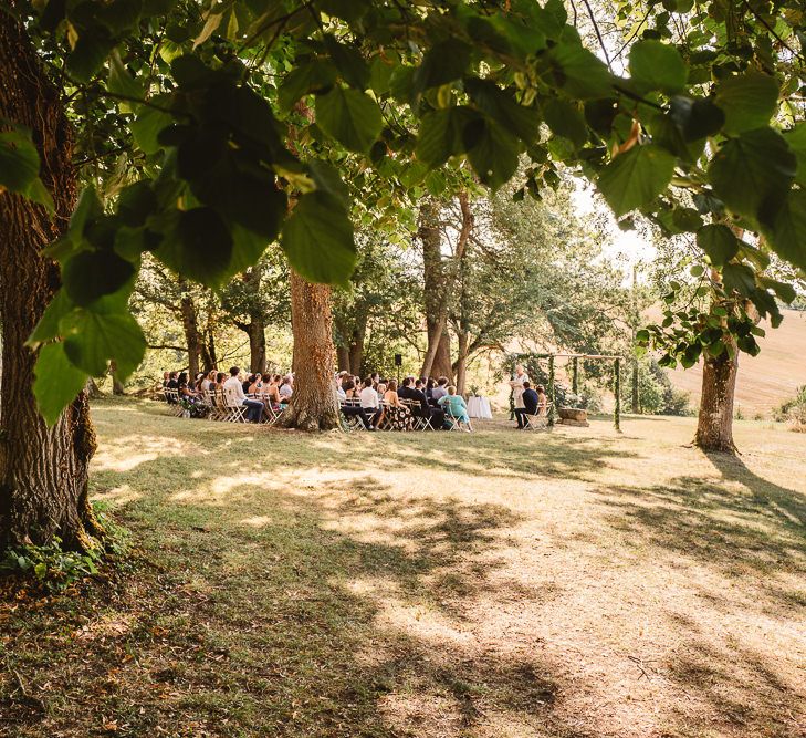 Idylic outdoor french wedding. Photography by Derek Smietana