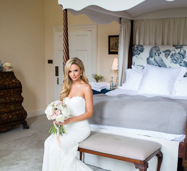 Elegant Bride in Pronovias Wedding D