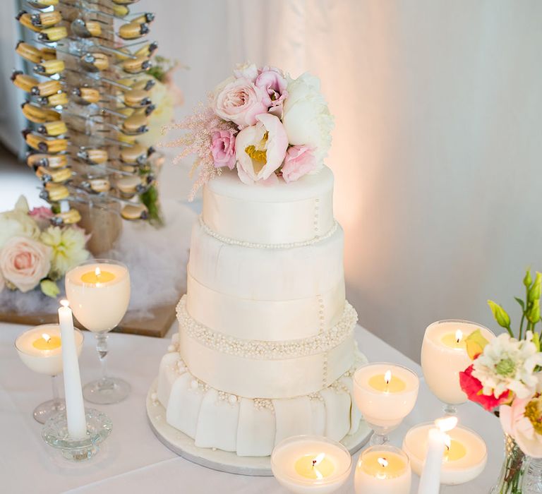 Wedding Cake & Candles