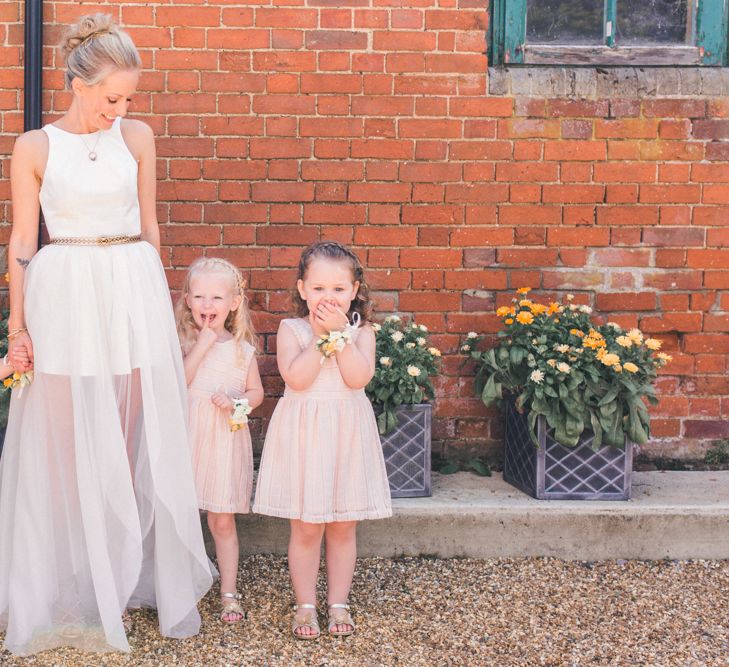 Bride & Flower Girls