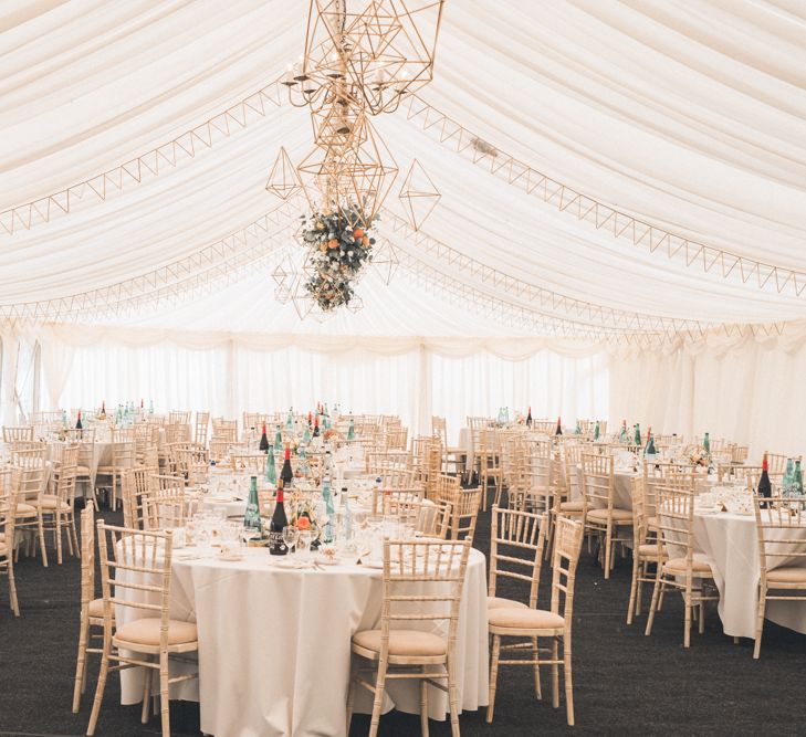 Marquee Wedding Decor