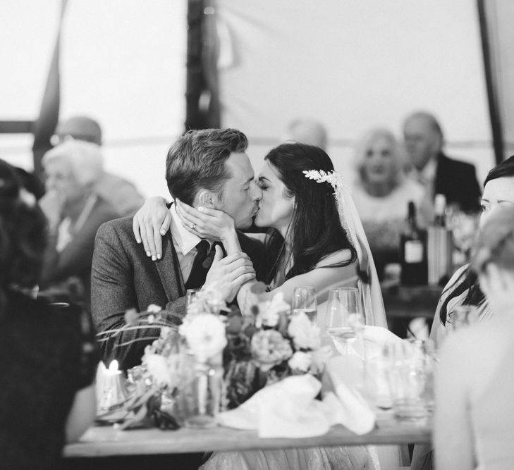 Romantic Bride & Groom Portrait