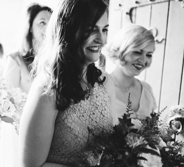 Bridesmaids In Blue