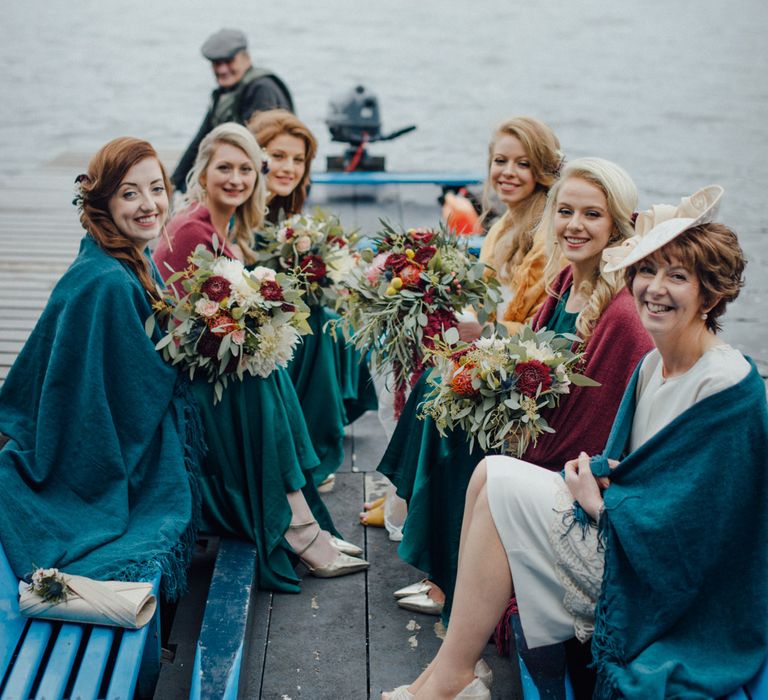 Boat Trip To The Church On Wedding Day