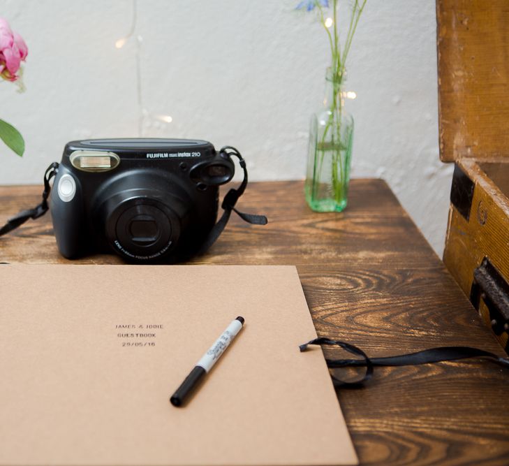 Polaroid Camera & Guest Book