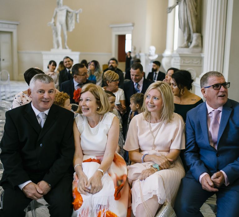 Wedding Guests | Monochrome Wedding at Syon Park London | Chris Barber Photography | Second Shooter Beatrici Photography