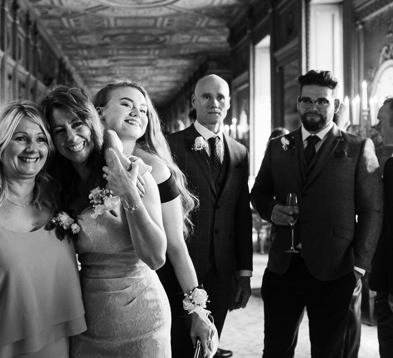 Wedding Guests | Monochrome Wedding at Syon Park London | Chris Barber Photography | Second Shooter Beatrici Photography