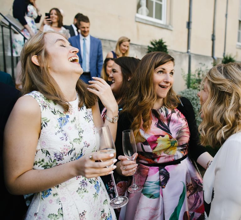 Wedding Guests | Monochrome Wedding at Syon Park London | Chris Barber Photography | Second Shooter Beatrici Photography