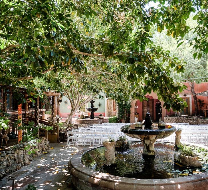 Outdoor Wedding Ceremony at Boojum Tree in Phoenix, Arizona | Lee Meek Photography