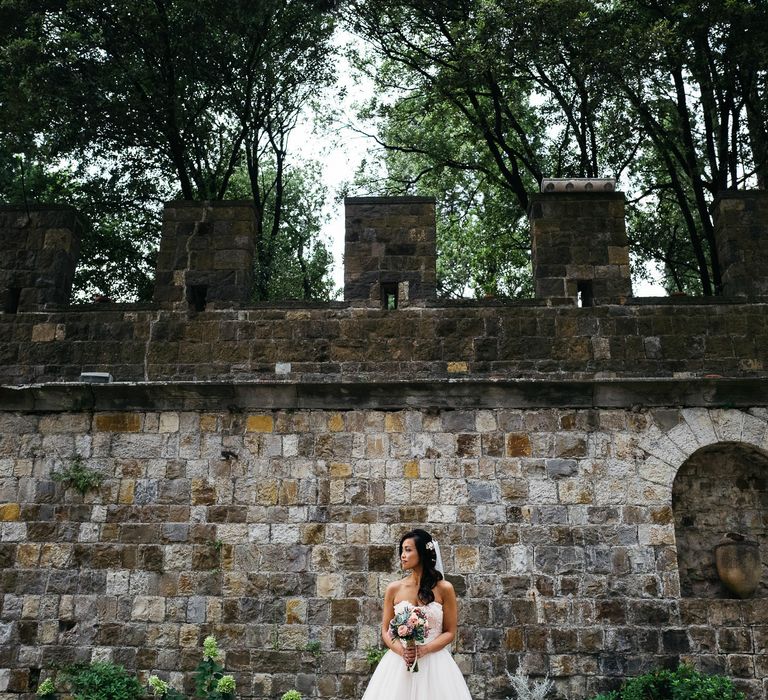 Bride in Modern Trousseau Eveline Wedding Dress | Stefano Santucci Studio Photography | Second Shooter Giuseppe Marano | Gattotigre Films