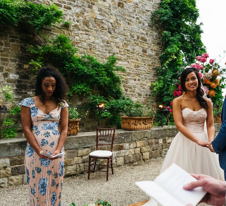 Bride & Groom Outdoor Wedding Ceremony | Stefano Santucci Studio Photography | Second Shooter Giuseppe Marano | Gattotigre Films