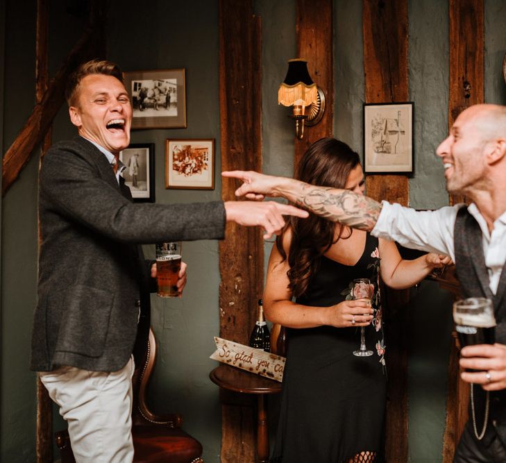 Happy Guests | Autumnal colours in Summer | Farmhouse at Redcoats | Green Antlers Photography