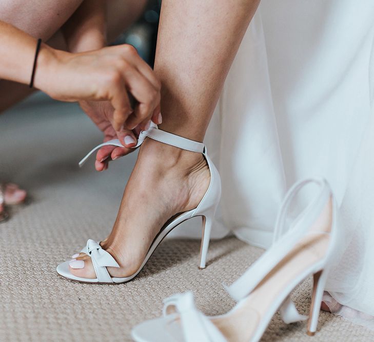 Alexandre Birman White Sandals For Bride