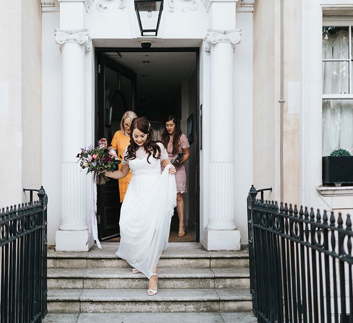 Bride In Catherine Deane