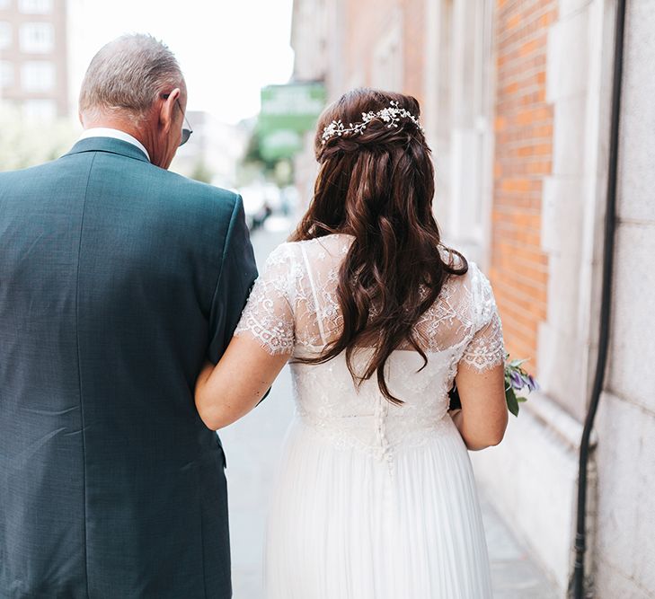 Beautiful Bride In Catherine Deane