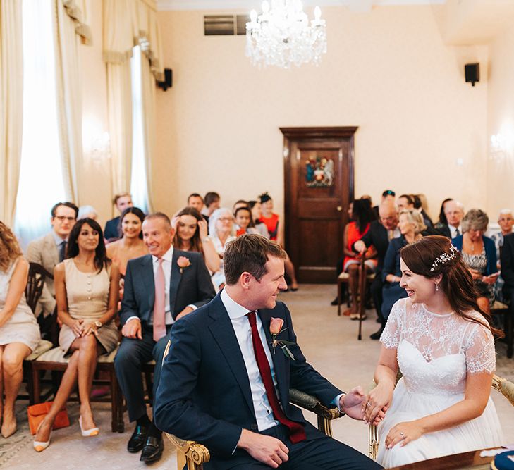 Civil Wedding Ceremony At Chelsea Town Hall