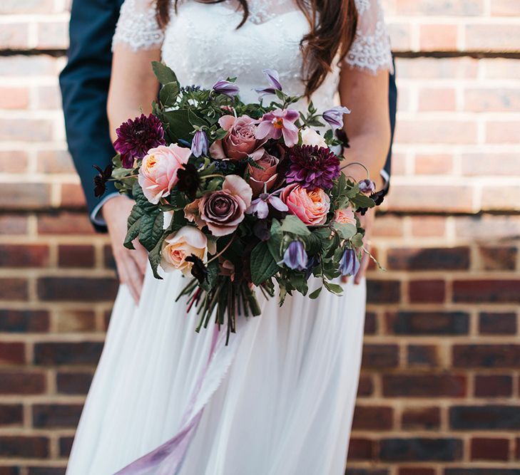 Brightly Coloured Wedding Bouquet