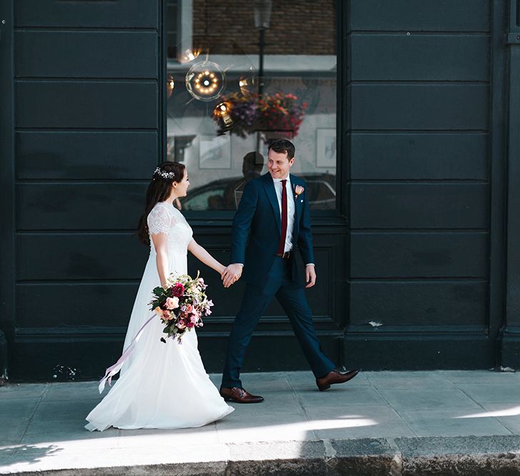 Brightly Coloured Wedding Bouquet