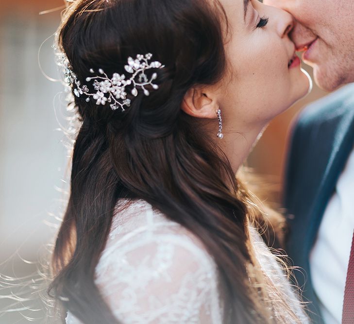 Bride & Groom Intimate London Wedding