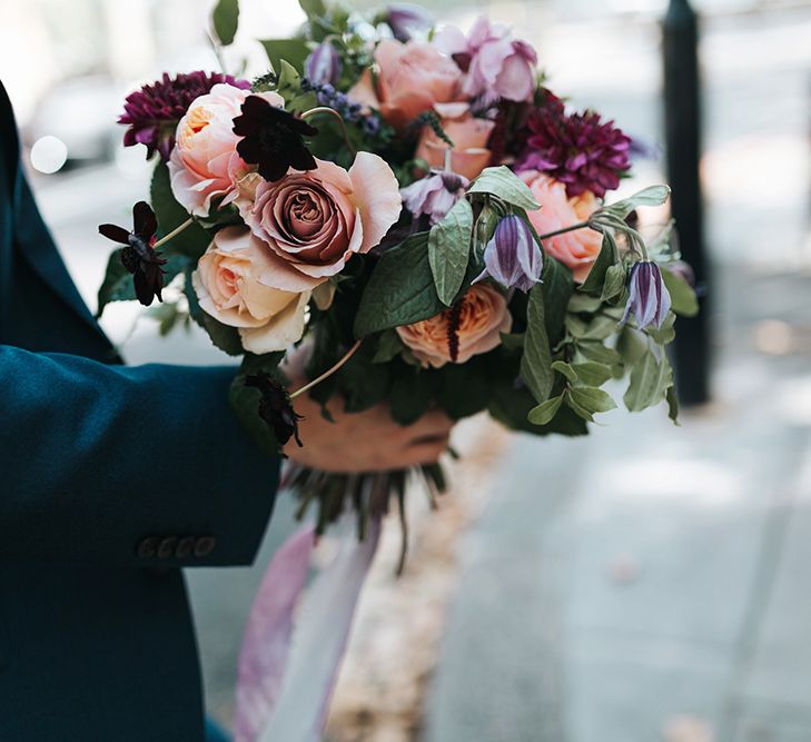 Bride & Groom Intimate London Wedding