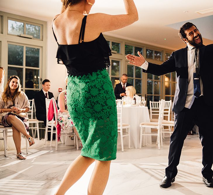 Dancing Wedding Guests