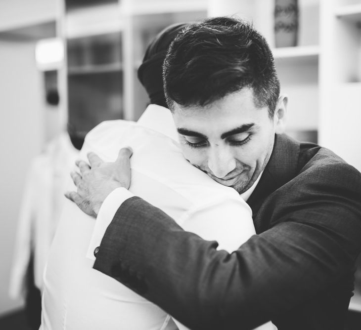 Groomsmen Hugs