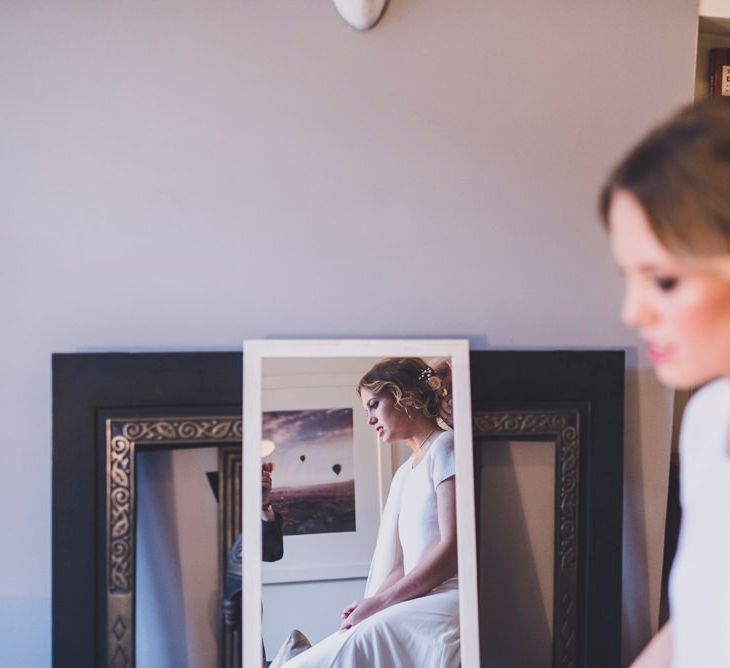 Beautiful Bride Getting Ready