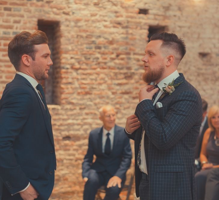 Groom in Gucci Suit