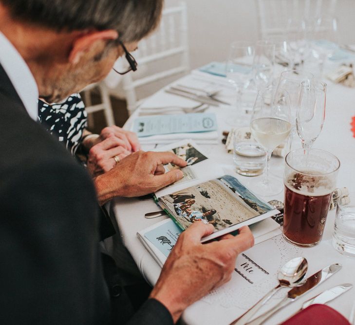 A Cotswold rustic wedding with mismatched bridesmaid dresses