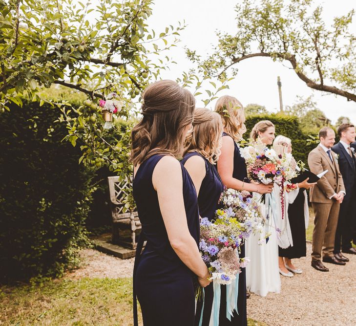 Outdoor Ceremony at Sulgrave Manor Northamptonshire | Nicola Casey Photography