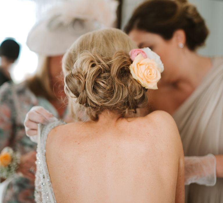 Bride Getting Ready