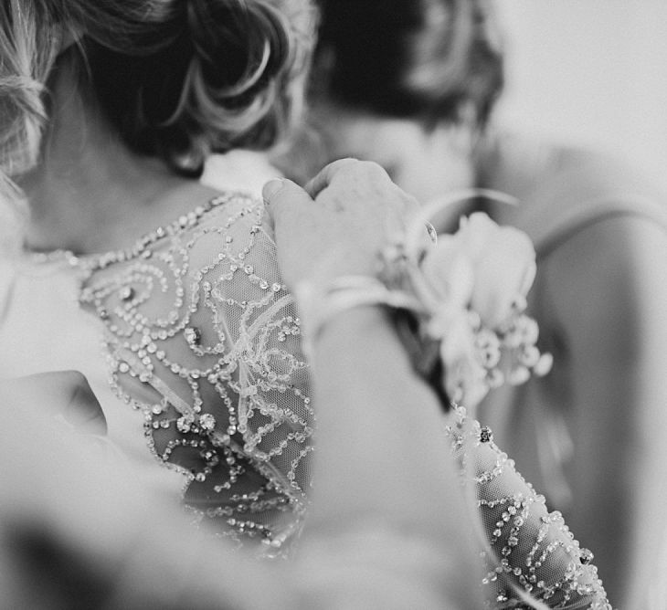 Bride Getting Ready