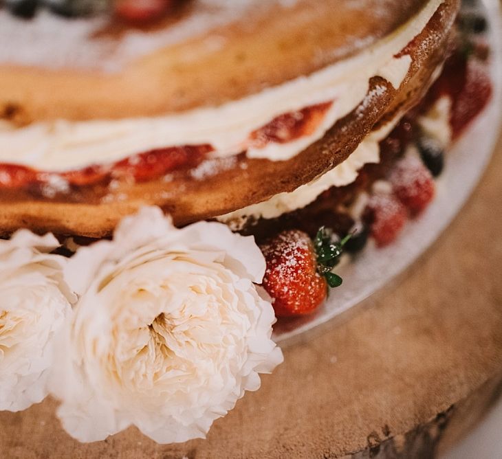 Naked Wedding Cake