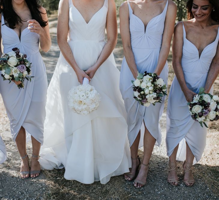 Fairy Light Canopy Wedding In Tuscany Italy Styled By Italian Eye And Photographed By Damien Milan Photography With Bride In Hayley Paige