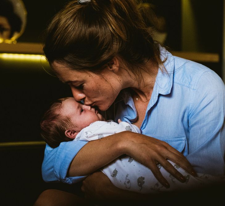 Newborn at Wedding