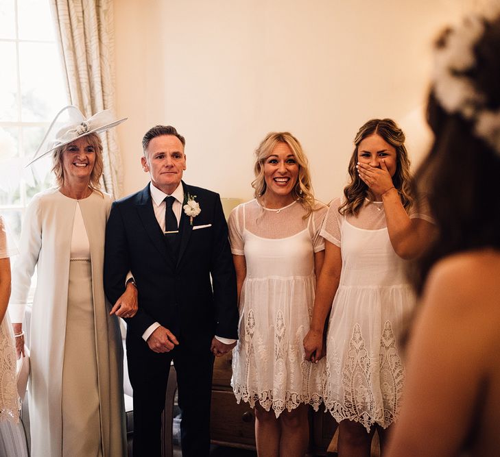 Bridesmaids In White Dresses From ASOS