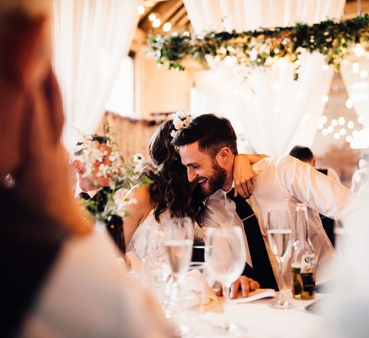 Rue De Seine Bride For A Rustic Luxe Wedding At Calke Abbey Riding School Groom In Reiss With Images By Samuel Docker Photography