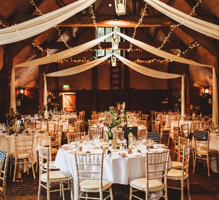 Rustic Wedding Decor at Lains Barn