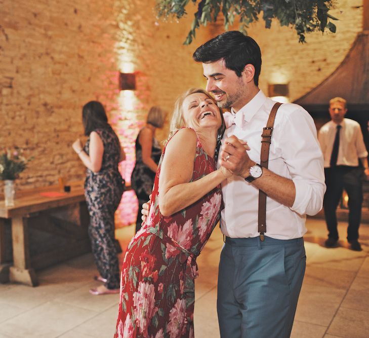 Bride With Pastel Flower Crown For A Rustic Music Themed Wedding At Stone Barn With Images From Weddings Vintage