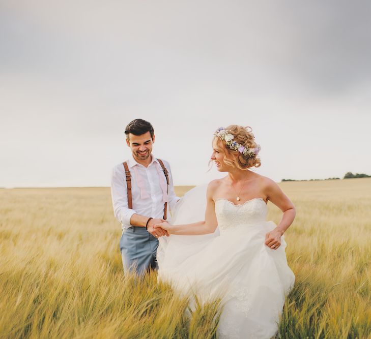 Bride & Groom Golden Hour Portraits By Weddings Vintage