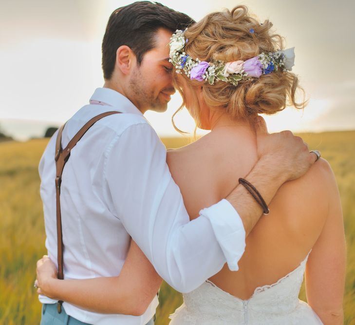 Bride & Groom Golden Hour Portraits By Weddings Vintage