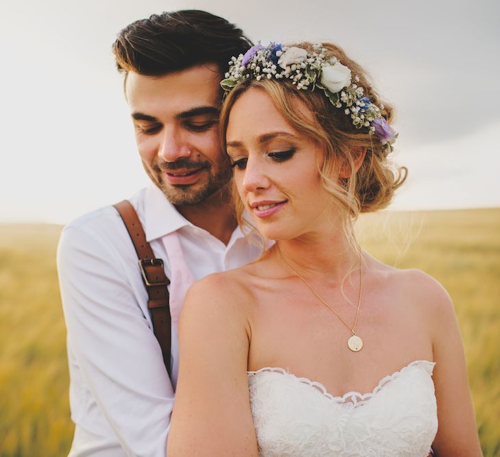 Bride & Groom Golden Hour Portraits By Weddings Vintage